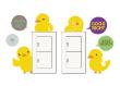 Animals wall decals - Outlet and chick cup wall decal - ambiance-sticker.com