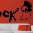Punk rock sticker - ambiance-sticker.com