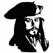 Captain Jack Sparrow - ambiance-sticker.com