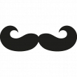 Mustache 1 - ambiance-sticker.com