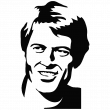 Robert Redford portrait 3 - ambiance-sticker.com