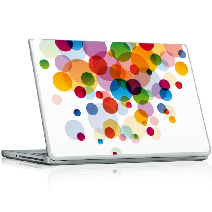 Laptop skin bubbles effect - ambiance-sticker.com