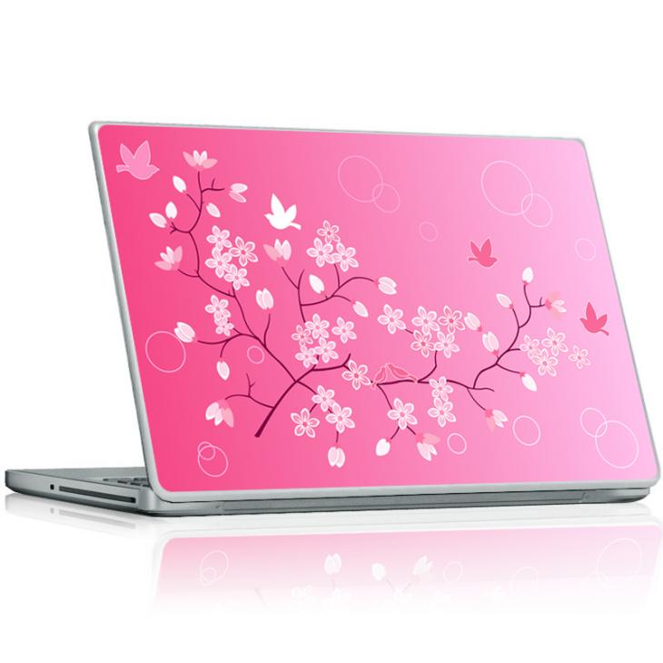 Laptop skin sakura - ambiance-sticker.com