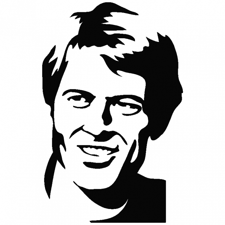 Robert Redford portrait 3 - ambiance-sticker.com
