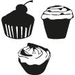Stickers muraux pour la cuisine - Sticker décoratif Cupcake - ambiance-sticker.com