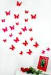 Muurstickers - 10 vlinders 3D muuroverdrukplaatjes - ambiance-sticker.com